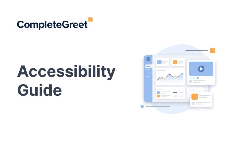 Video Widget Accessibility Guide