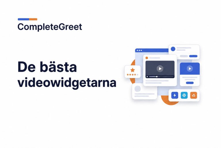 De bästa videowidgetarna för webbplatser