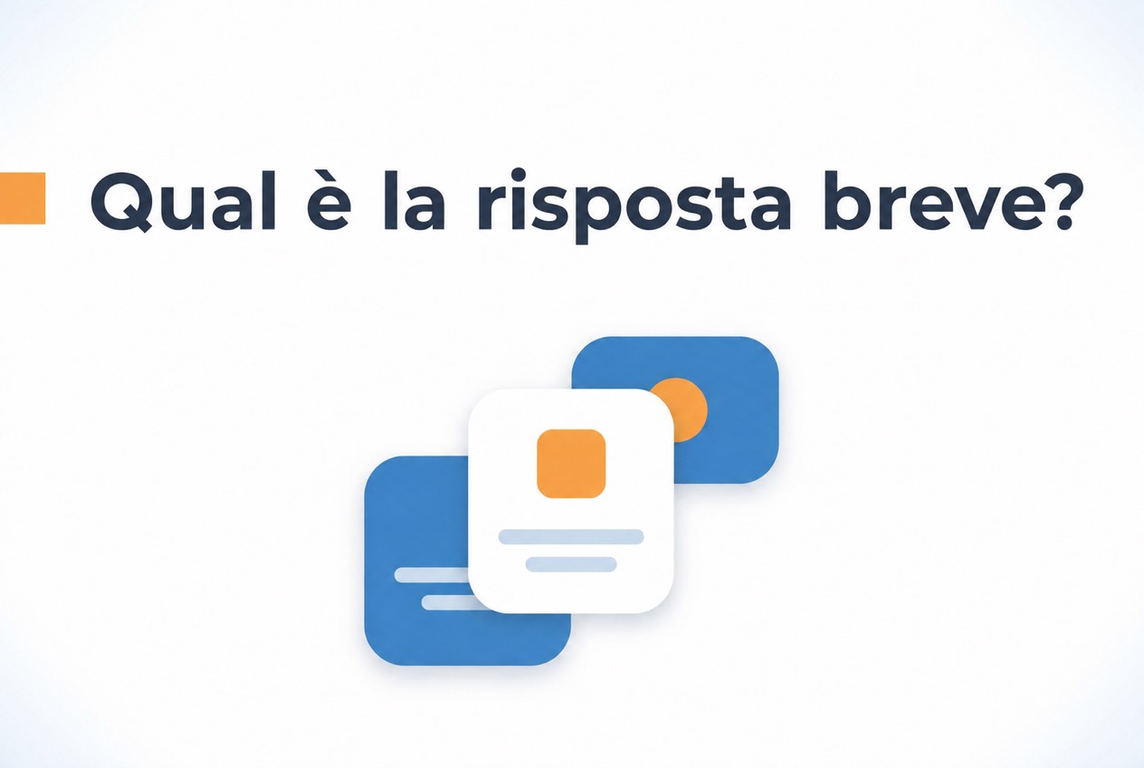 Illustrazione della risposta breve