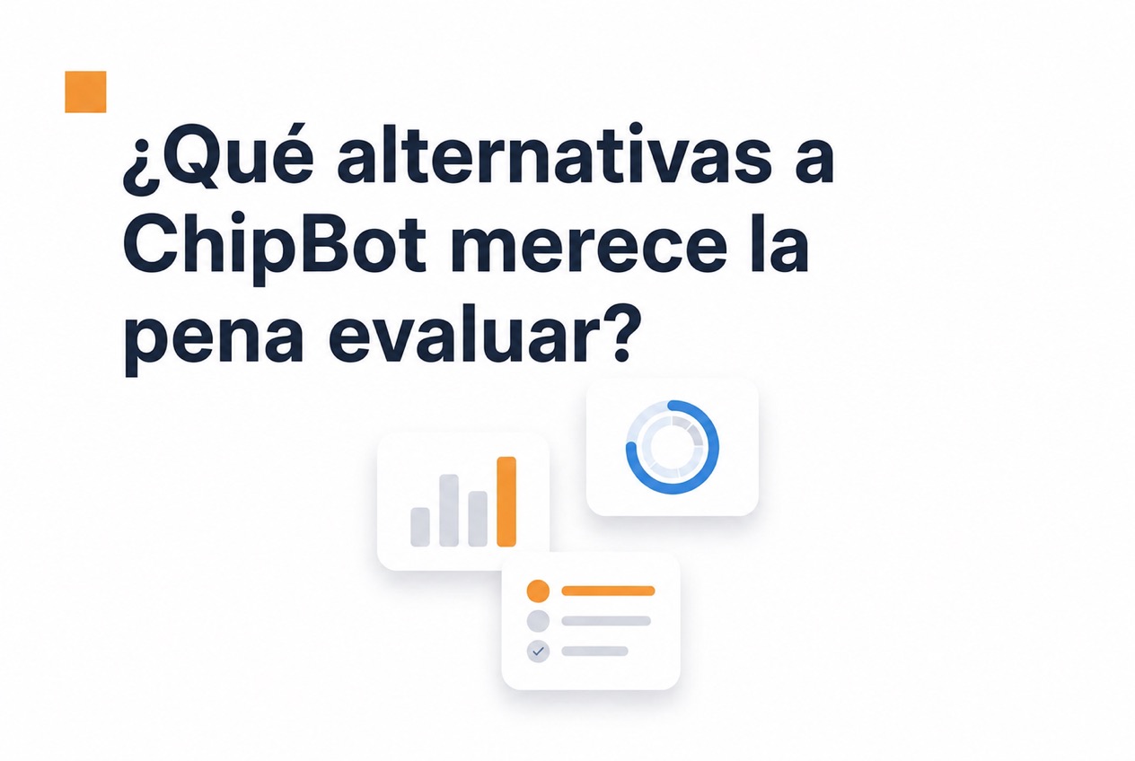 Ilustración de las alternativas a ChipBot que merece la pena evaluar