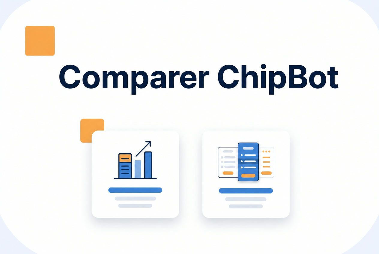 Comparaison de CompleteGreet et ChipBot sur les tarifs et les fonctions