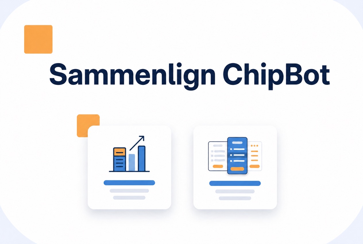 Sammenligning av CompleteGreet og ChipBot på pris og funksjoner