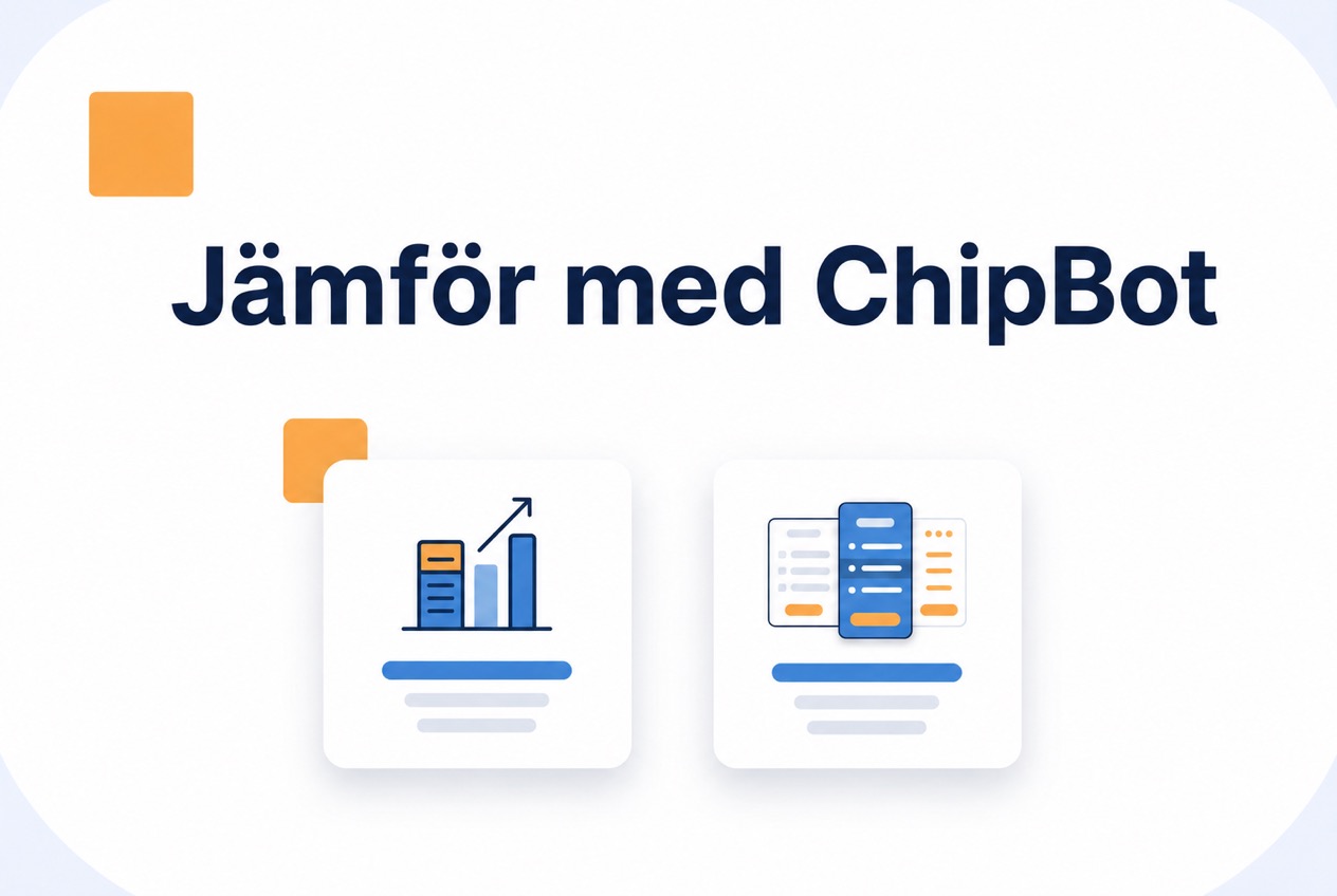 Prisjämförelse mellan CompleteGreet och ChipBot