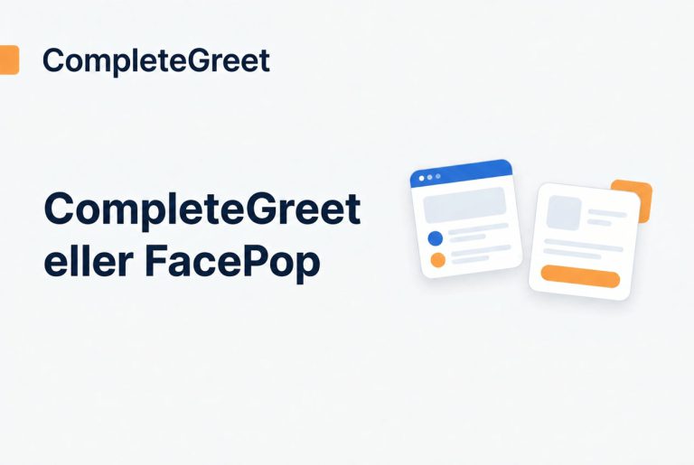 CompleteGreet eller FacePop: Hvilken videowidget passer bedst?