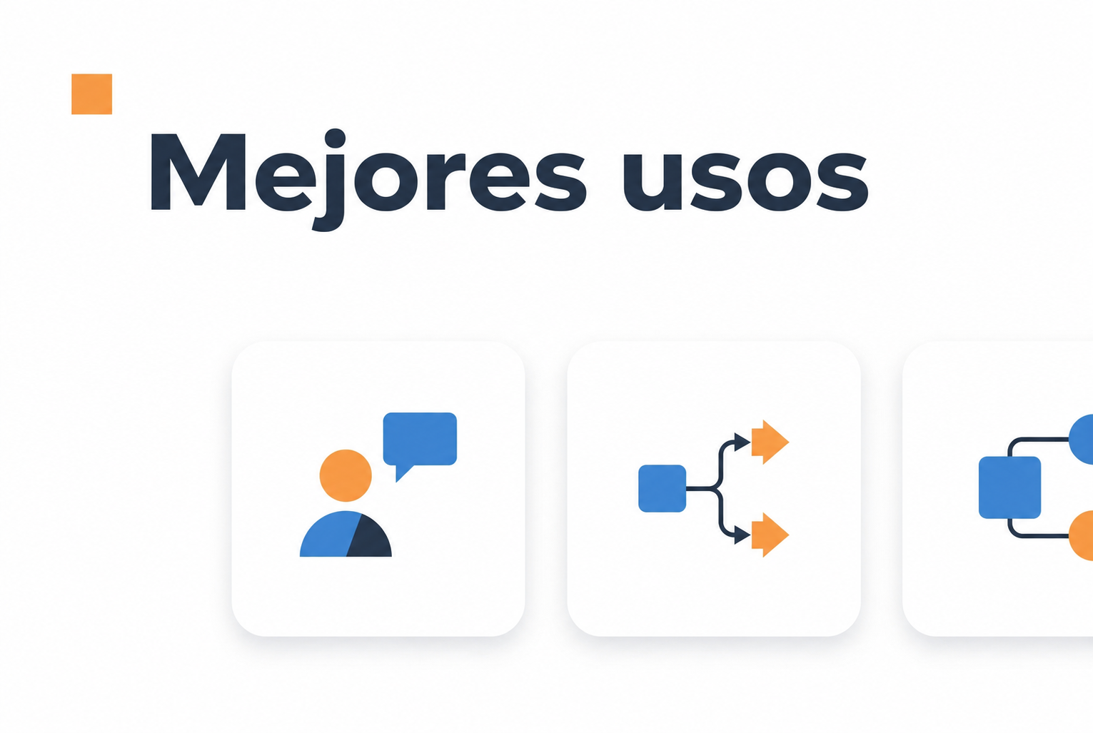 Ilustración de caso de uso sobre qué opción es mejor para la confianza del sitio y la generación de contactos