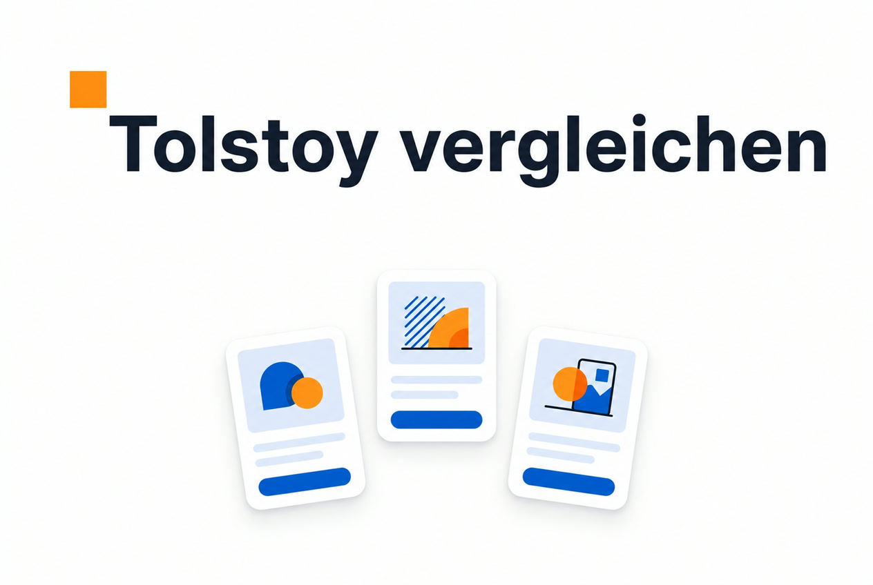 Vergleichsgrafik zu den Preismodellen von CompleteGreet und Tolstoy