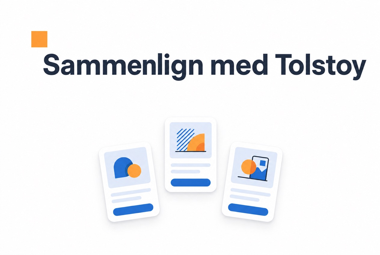 Prissammenligning mellom CompleteGreet og Tolstoy