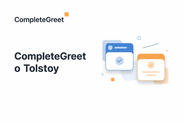 CompleteGreet o Tolstoy: ¿qué herramienta elegir?