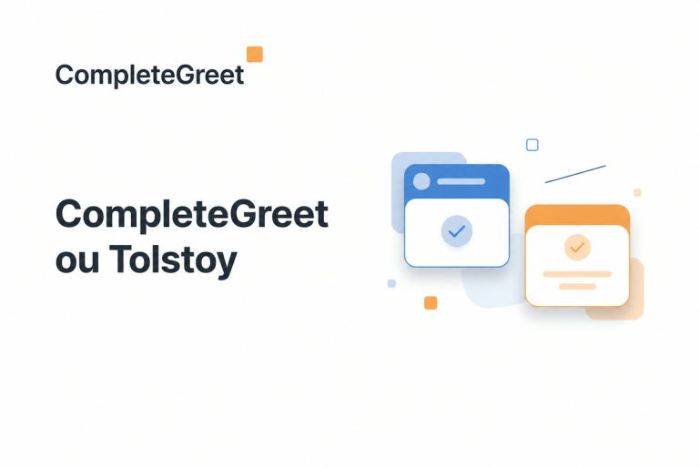 CompleteGreet ou Tolstoy : quel outil vidéo choisir ?