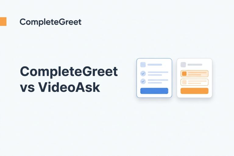 CompleteGreet vs VideoAsk: Which Video Widget Is Right for You?