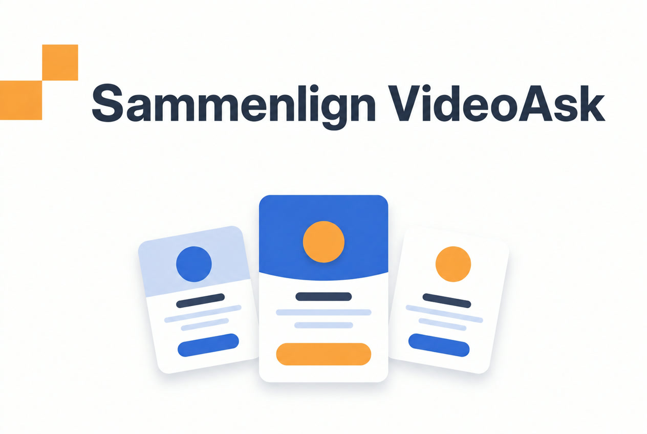 Sammenligning af CompleteGreet og VideoAsk på pris og brug