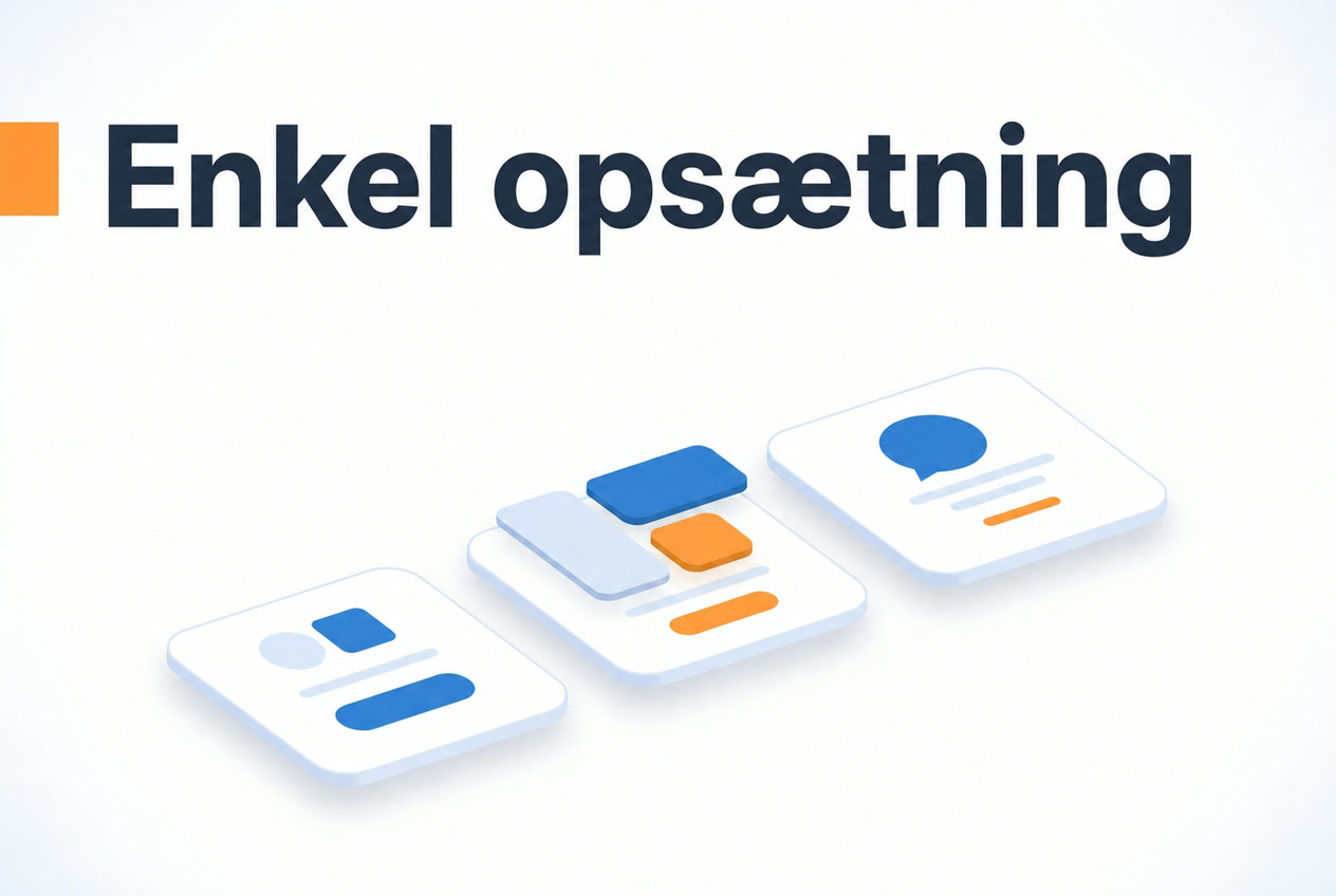 Sammenligning af forløbet for tillid og leads på hjemmesiden