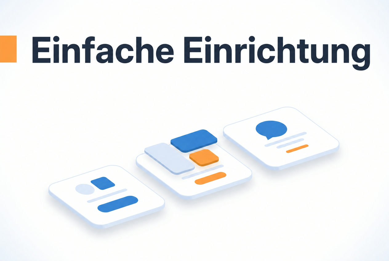 Vergleich der Abläufe für Vertrauen und neue Anfragen