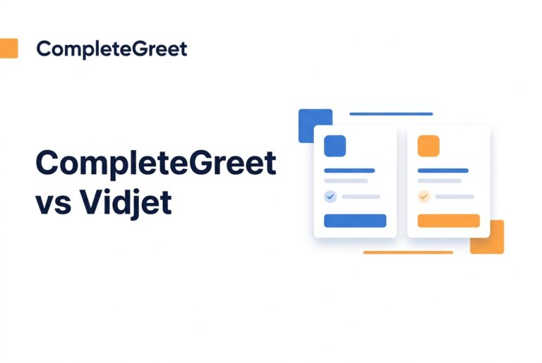 CompleteGreet vs Vidjet