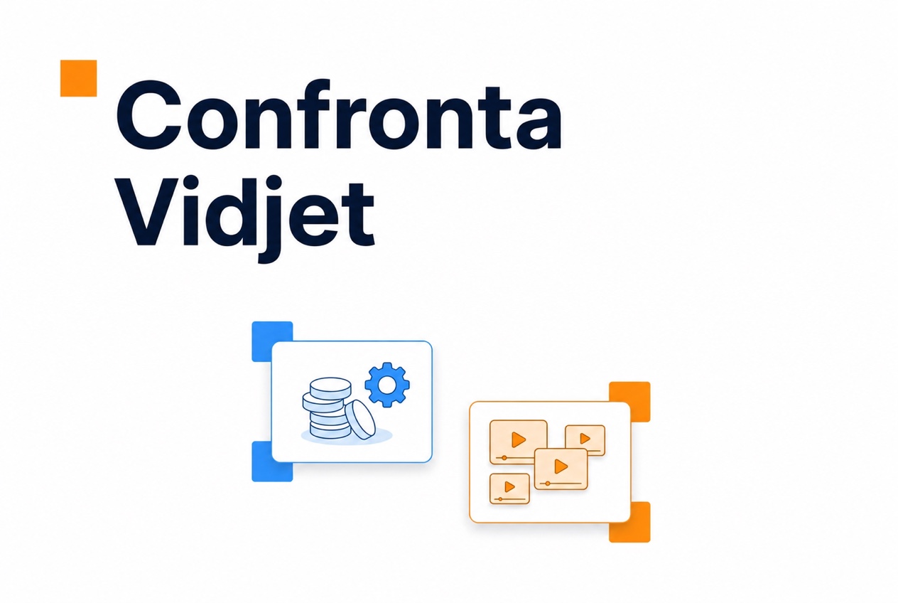 Confronto tra CompleteGreet e Vidjet per prezzi e modello di consumo