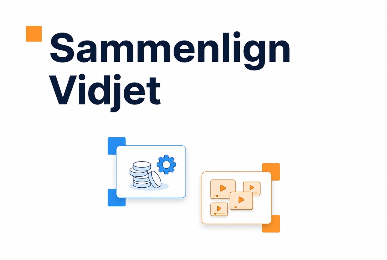 Sammenligning av CompleteGreet og Vidjet på pris og funksjoner