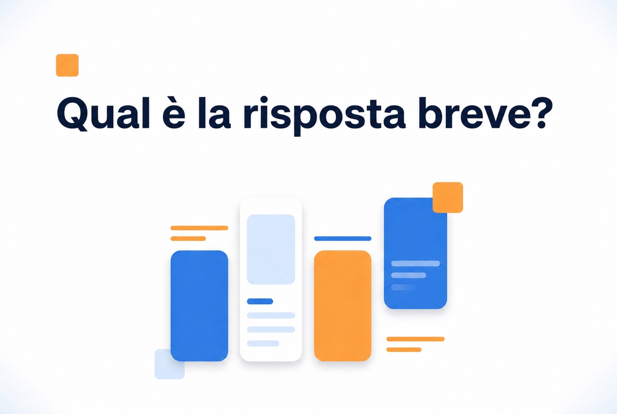 Illustrazione della risposta breve