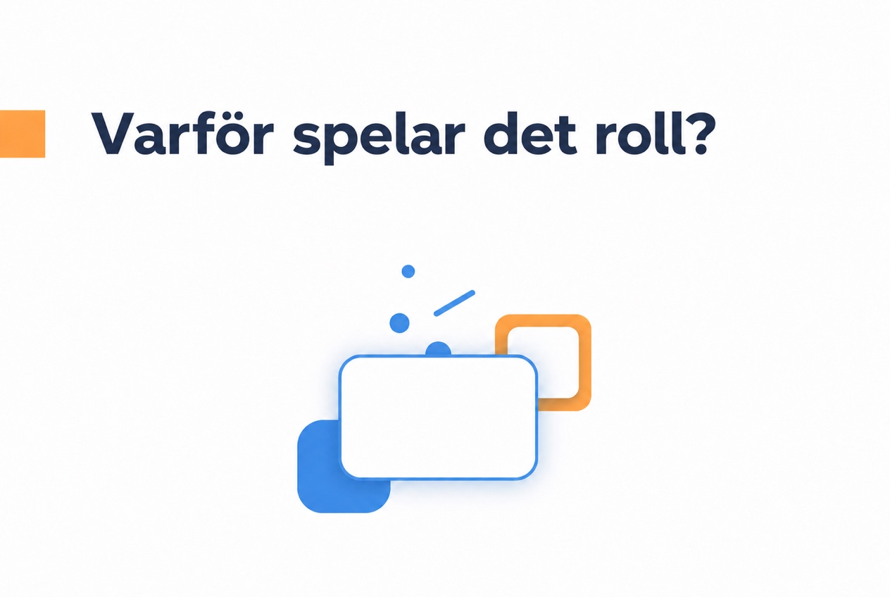 Illustration av varför personlig video kan stödja förtroende