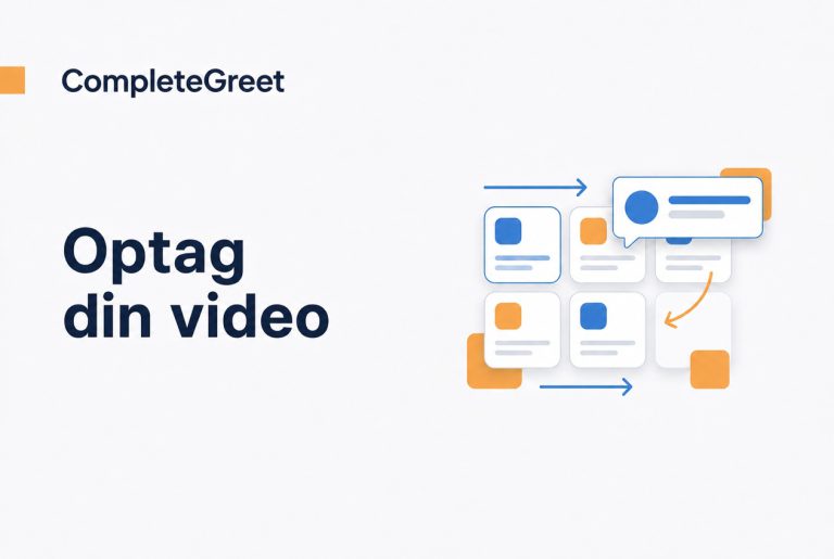 Sådan optager du den perfekte besked til en videoboble