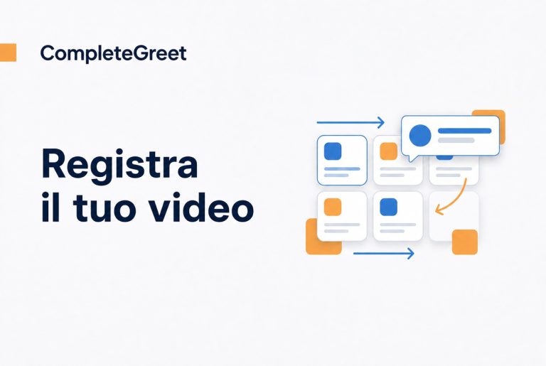 Come registrare il messaggio perfetto per una bolla video