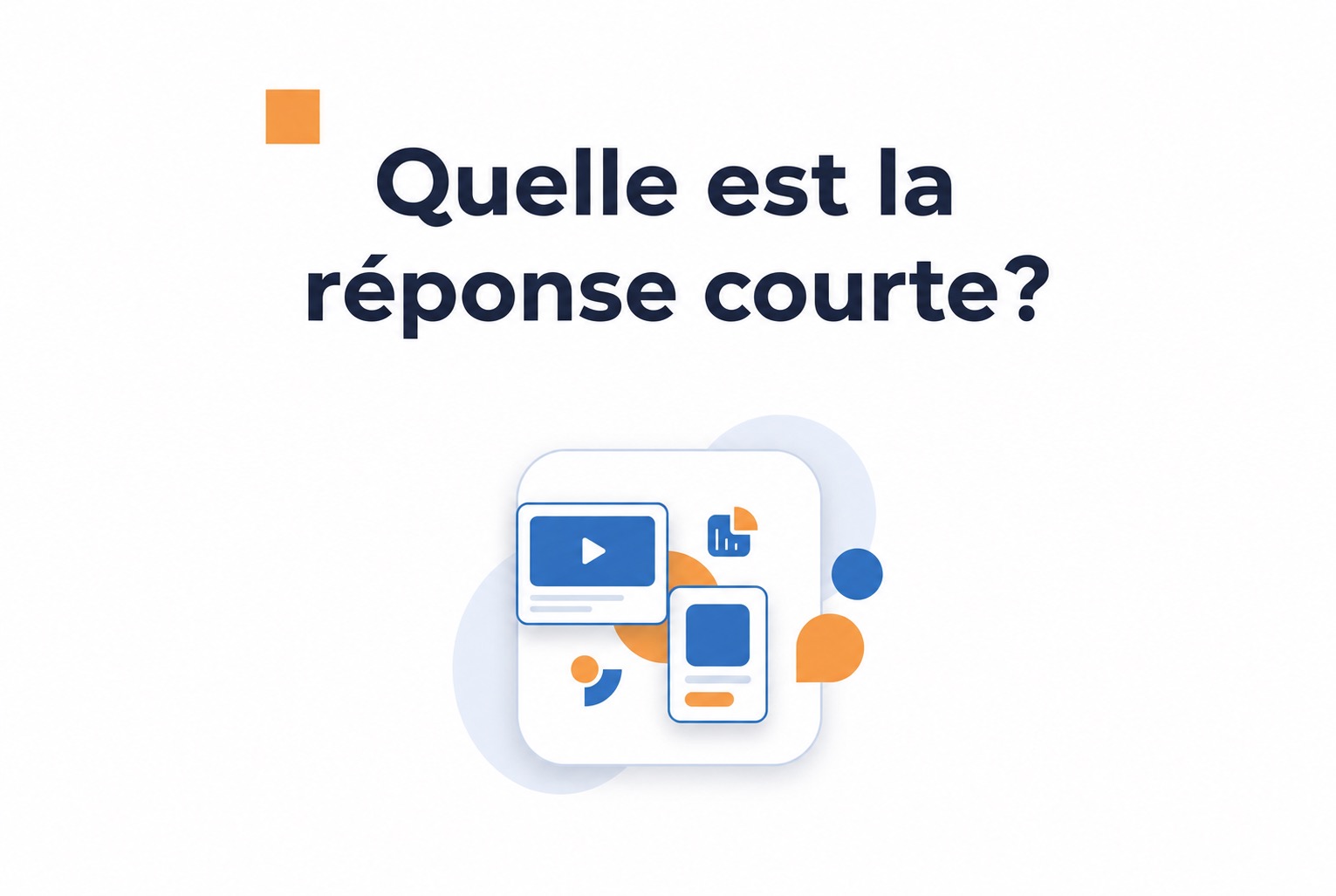 Comment enregistrer le message parfait pour une bulle vidéo 1 Illustration de la réponse courte