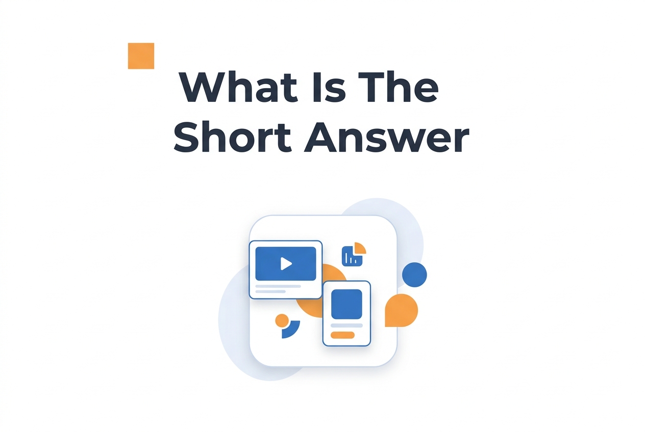 Concept illustration for What is the short answer