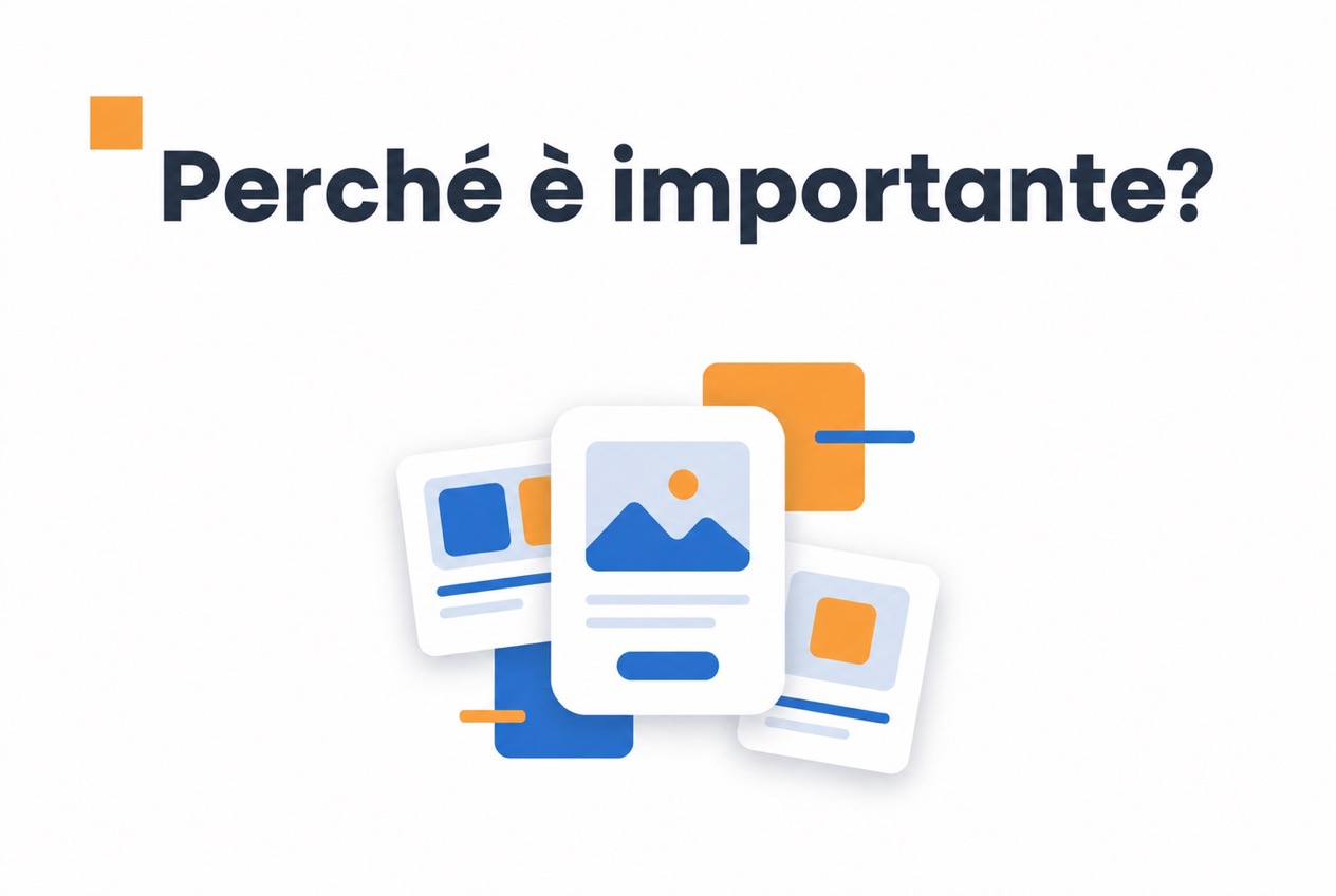 Illustrazione del motivo per cui è importante