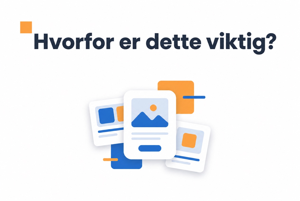 Illustrasjon av hvorfor et tydelig videomanus er viktig