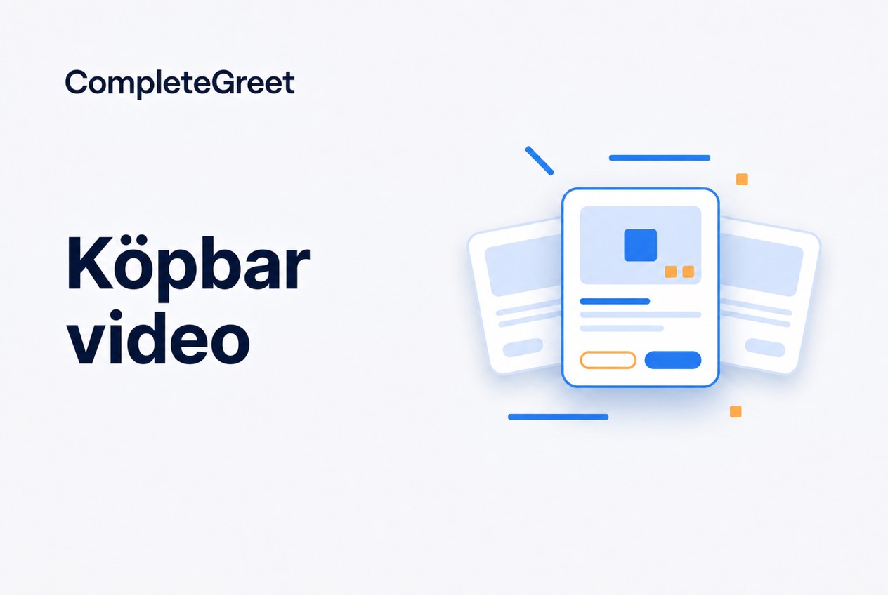 Jämförelse av köpbara videoformat
