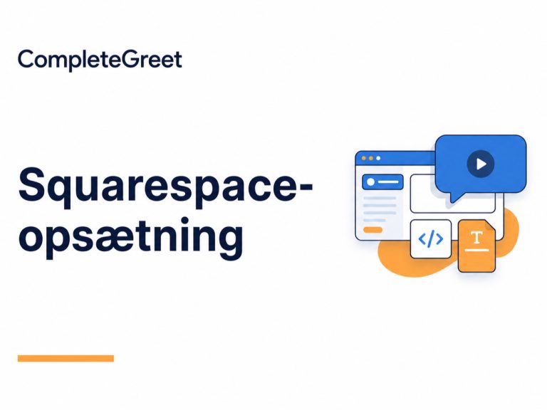 Føj en videoboble til Squarespace