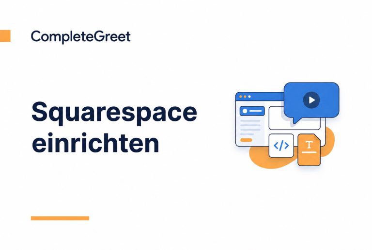 Video-Bubble zu Squarespace hinzufügen
