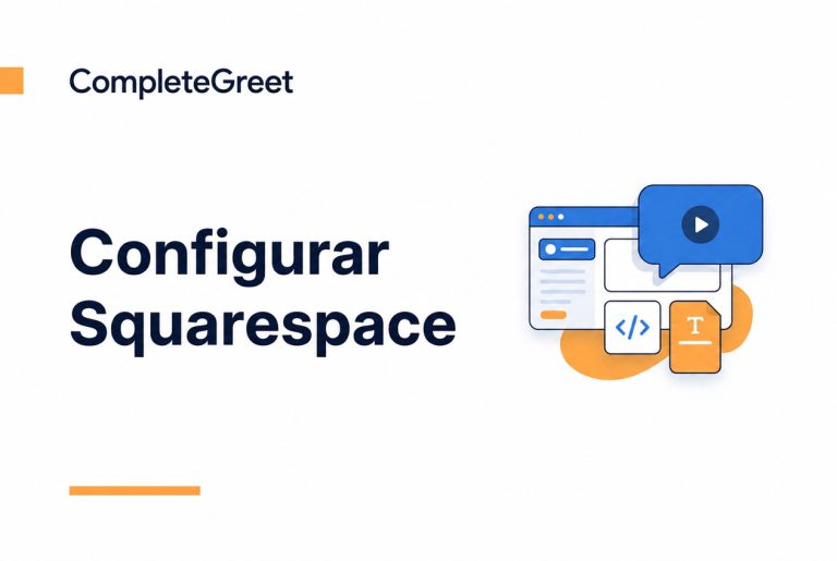 Cómo añadir una burbuja de vídeo a Squarespace