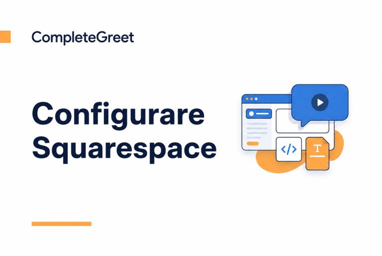 Aggiungere una bolla video a Squarespace