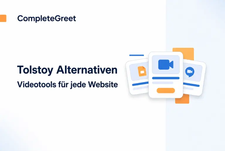 Tolstoy Alternativen: Videotools für Websites ohne Shopify