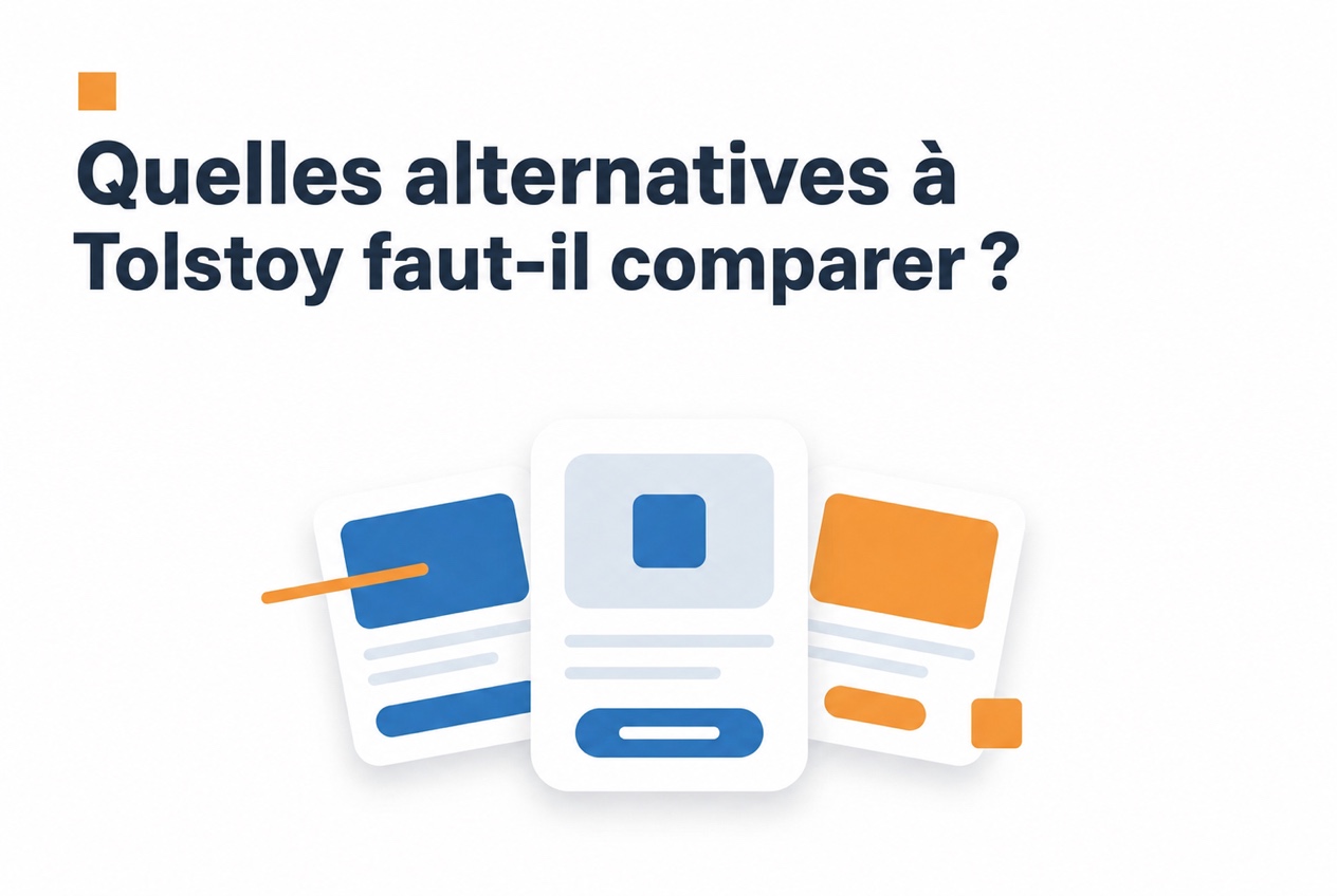 Comparaison des alternatives à Tolstoy