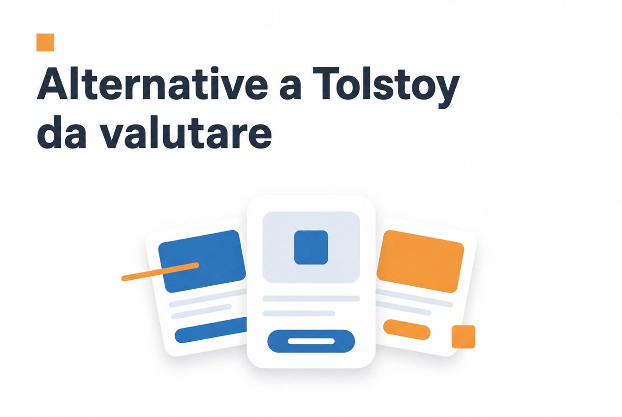 Confronto tra le alternative a Tolstoy