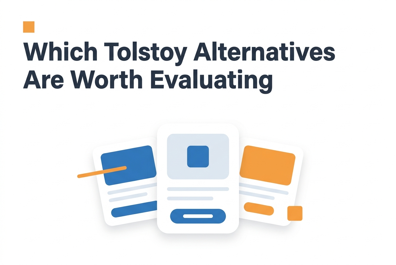 Tolstoy Alternatives: Best Video Tools for Non Shopify 2 Comparison illustration for Which Tolstoy alternatives are worth evaluating