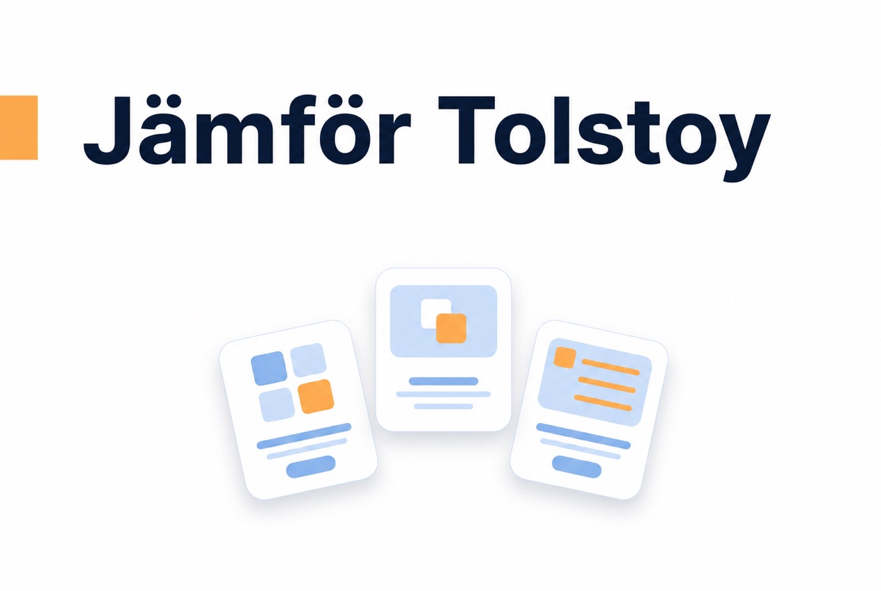 Alternativ till Tolstoy för webbplatser utan Shopify 1 Illustration som jämför alternativ till Tolstoy