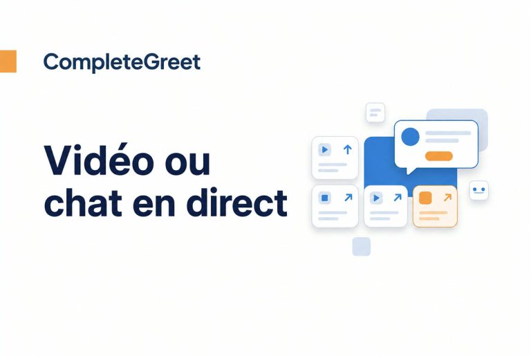 Bulle vidéo ou chat en direct : lequel convertit le mieux ?