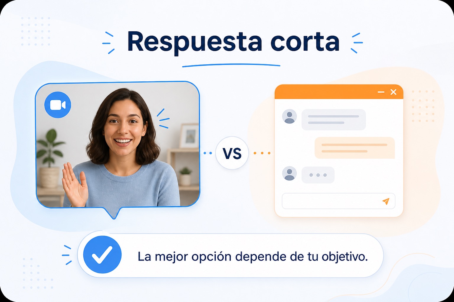 Ilustración conceptual: ¿cuál es la respuesta corta?