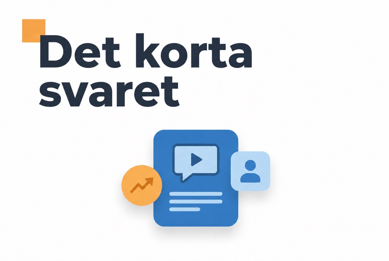 Videobubbla eller livechatt: vad passar bäst? 1 Illustration av det korta svaret om videobubblor och livechatt