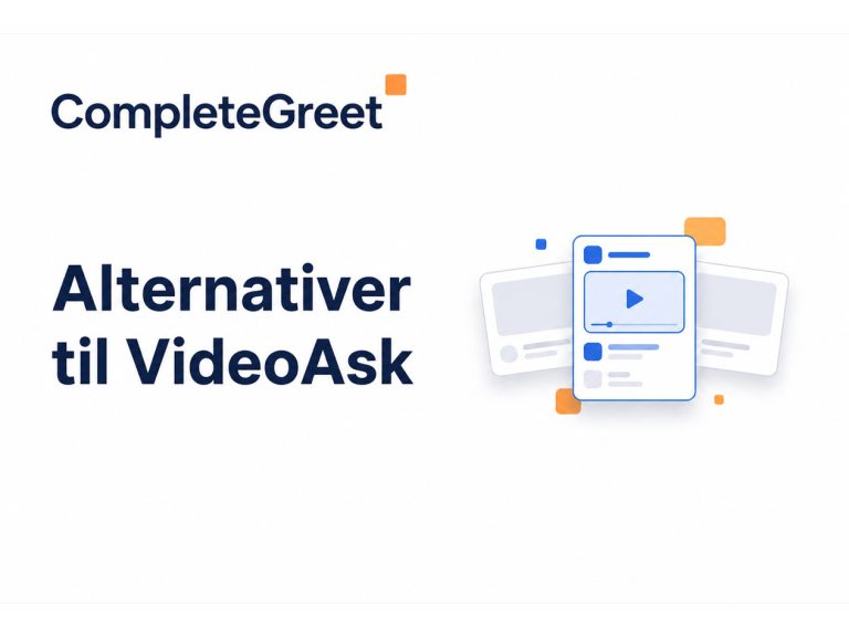 7 alternativer til VideoAsk, der er værd at overveje