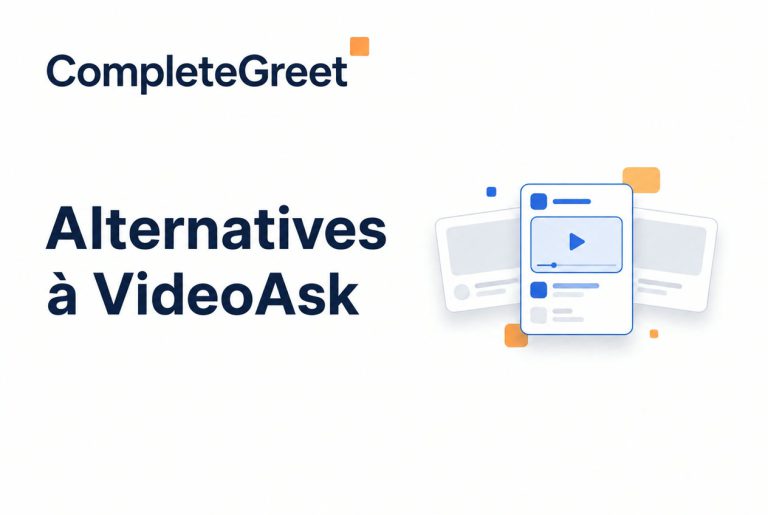 7 alternatives à VideoAsk à comparer pour votre site
