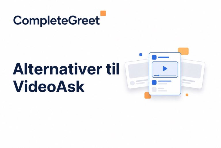 7 alternativer til VideoAsk som er verdt å vurdere