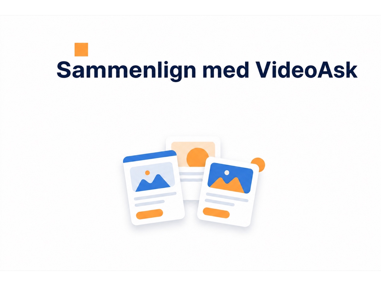 7 alternativer til VideoAsk, der er værd at overveje 1 Illustration til sammenligning af alternativer til VideoAsk