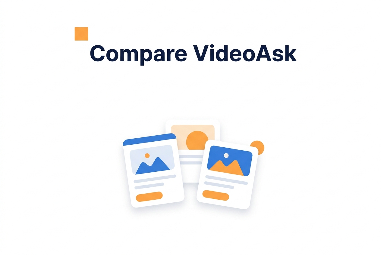 Comparison illustration for Why do teams start looking for VideoAsk alternatives