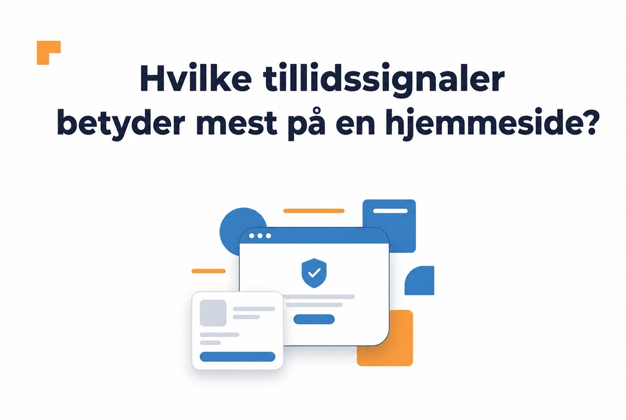 Concept illustration for Which trust signals matter most on a website
