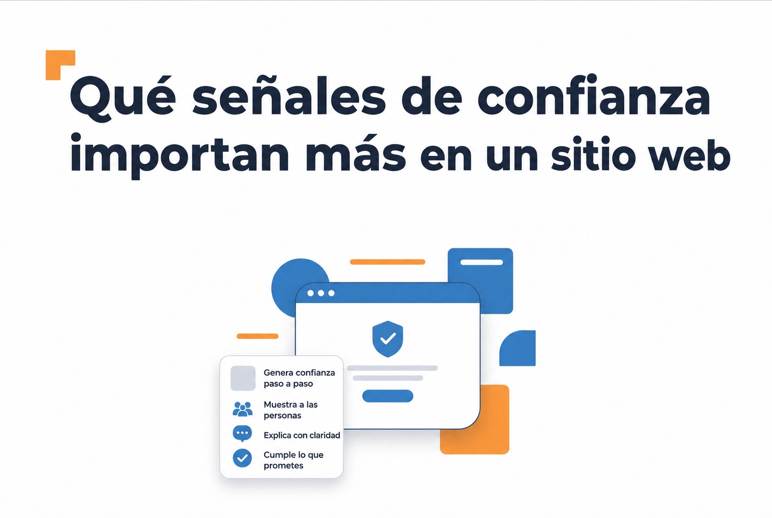 Las señales de confianza más importantes en un sitio web