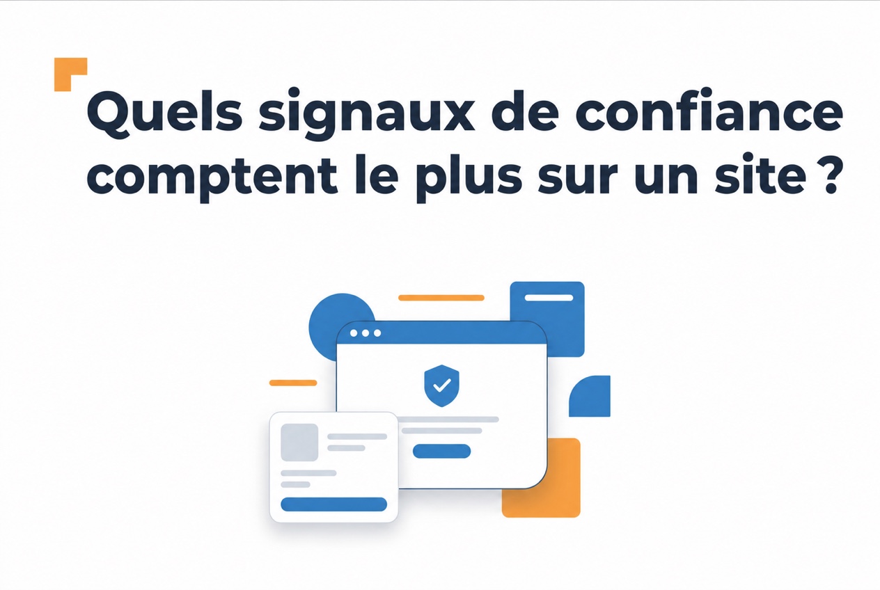 Les signaux de confiance les plus importants sur un site
