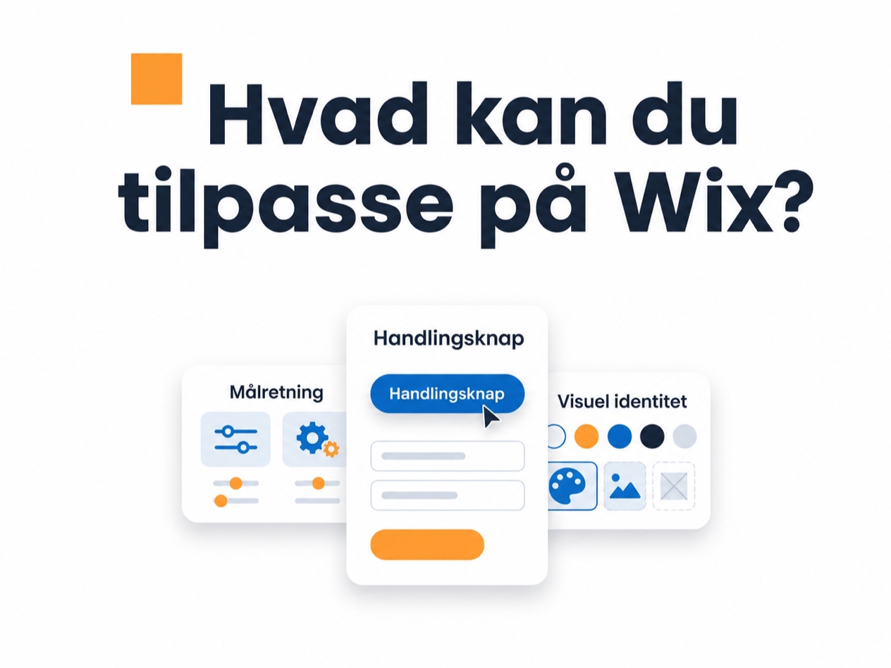 Tilpasninger til en videoboble på Wix